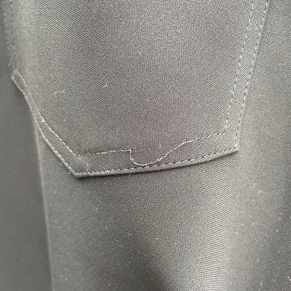 Moschino Black Slim Pants with Pearl Embellished Details, size 6 - Picture 10 of 13